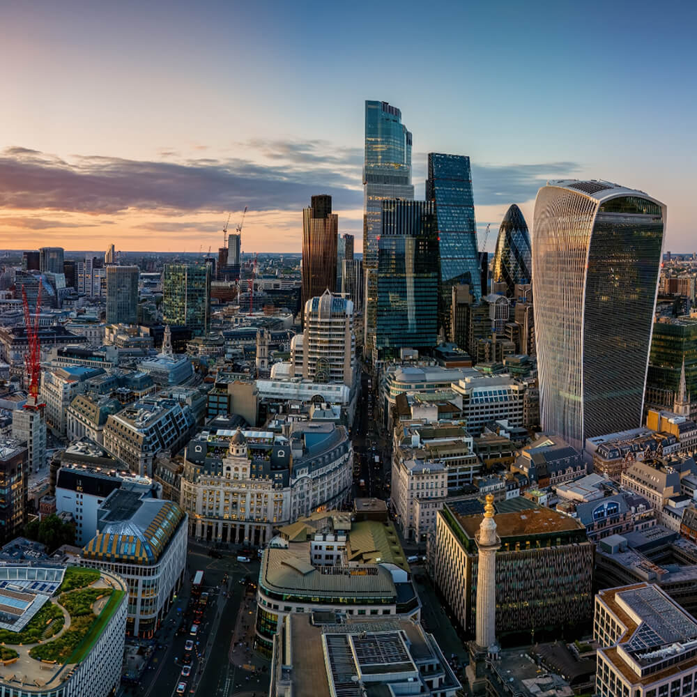 London skyline